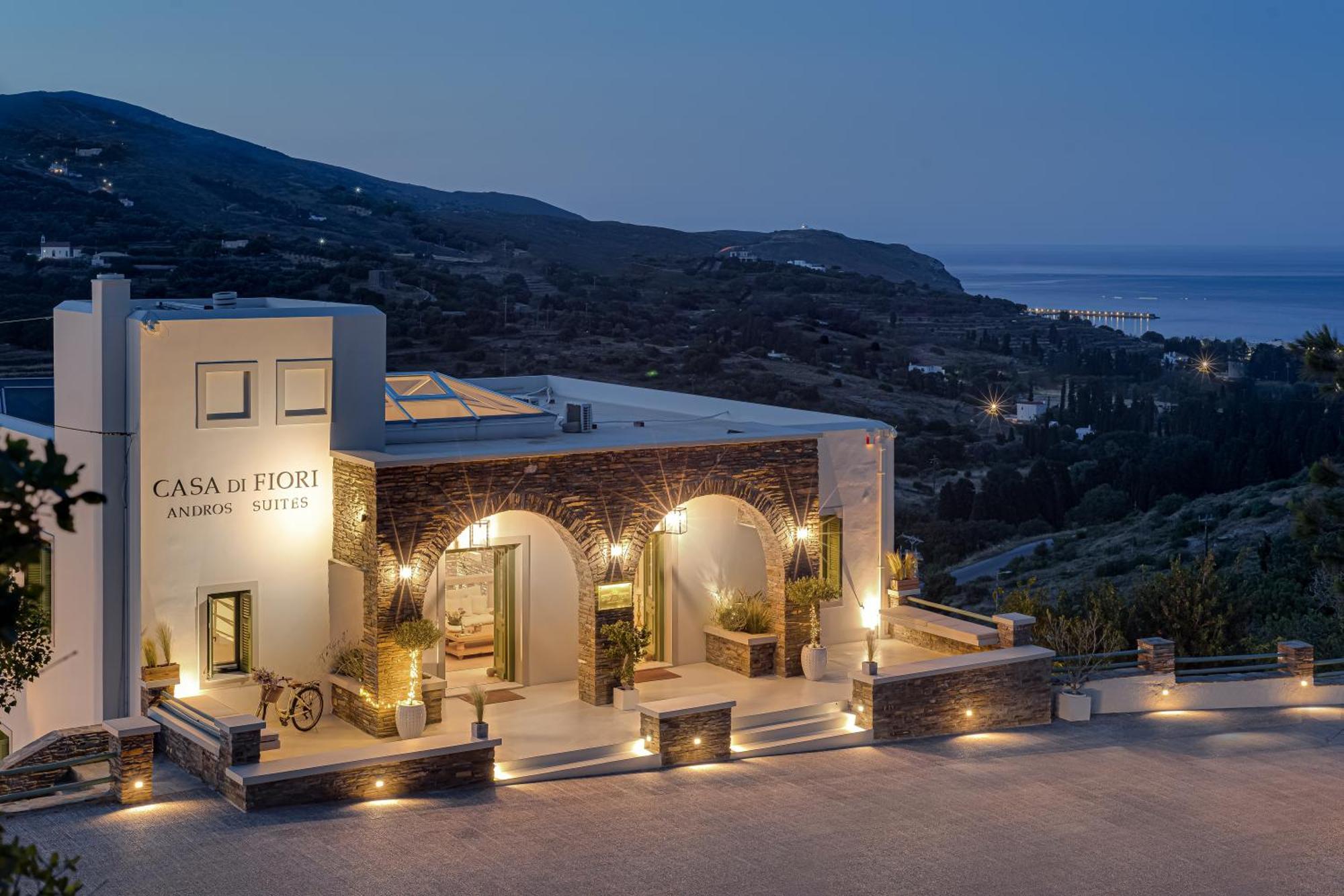 Casa Di Fiori Andros Suites Номер фото